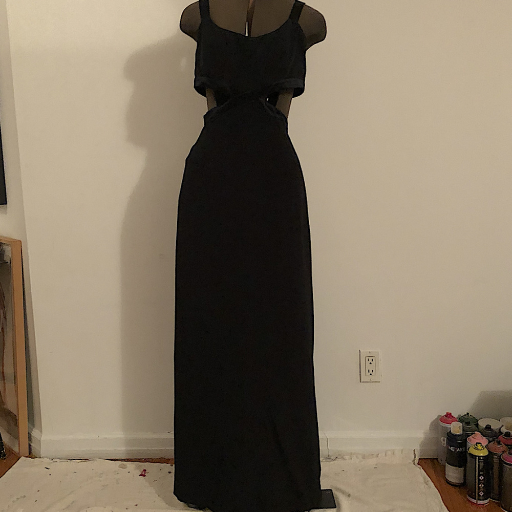 Escada Couture ultimate black evening gown